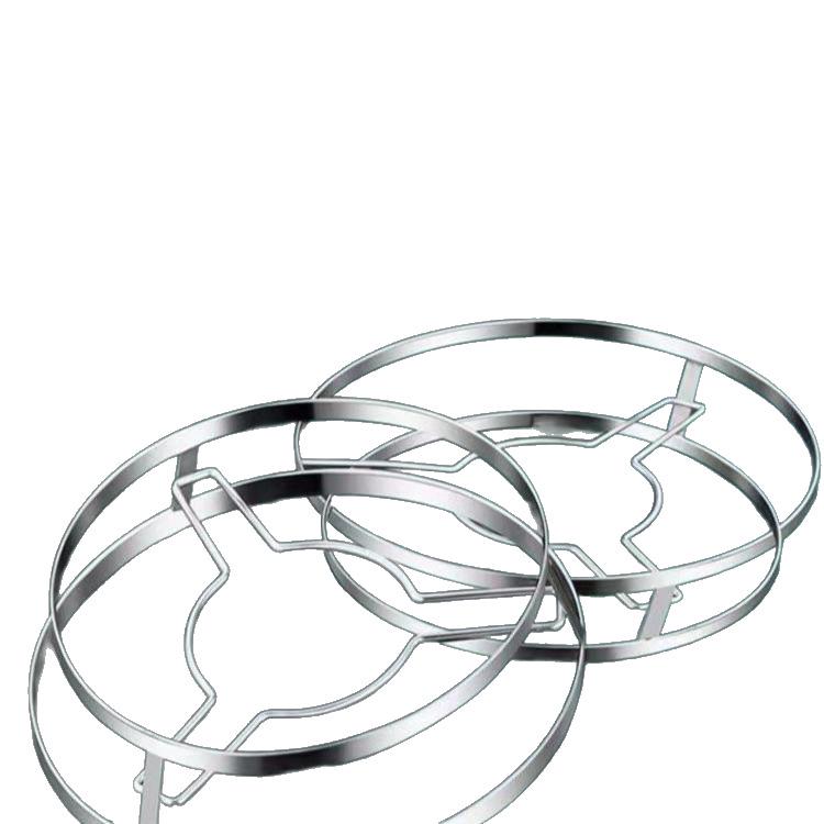 Multifunctional Stainless Steel Steaming Rack & Trivet - Insulated, Anti-Scald Kitchen Pot Holder