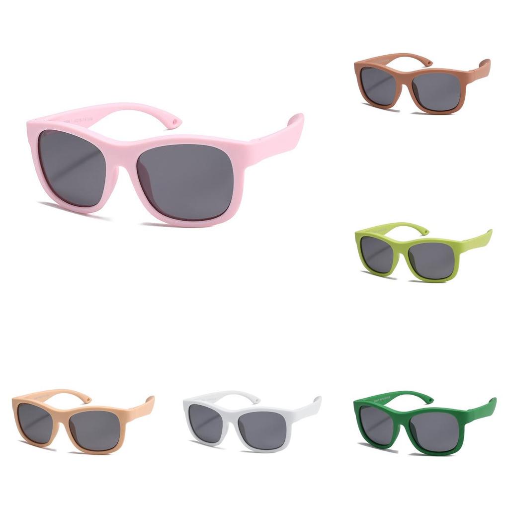 Children Frame Fashion Polarized Sunglasses Summer Outdoor Sun Uv Protection