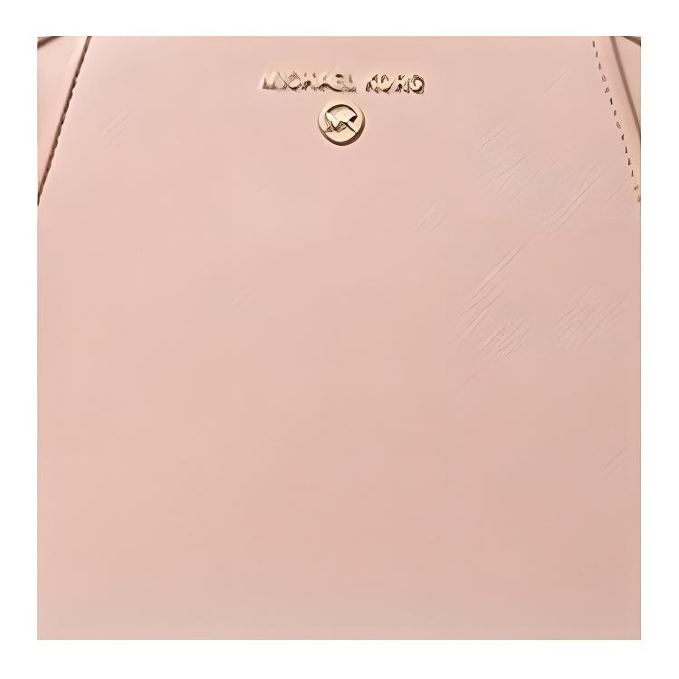 MICHAEL KORS MK Cleo Leather Dome Bag, Shoulder Bag, Crossbody Bag, Handbag Small Women's Pink 30F1G9CS1L-SOFT-PINK