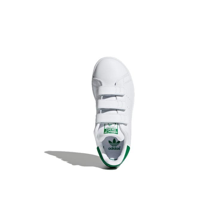 (PS) adidas Stan Smith CF Velcro 'White Green' Kids' M20607