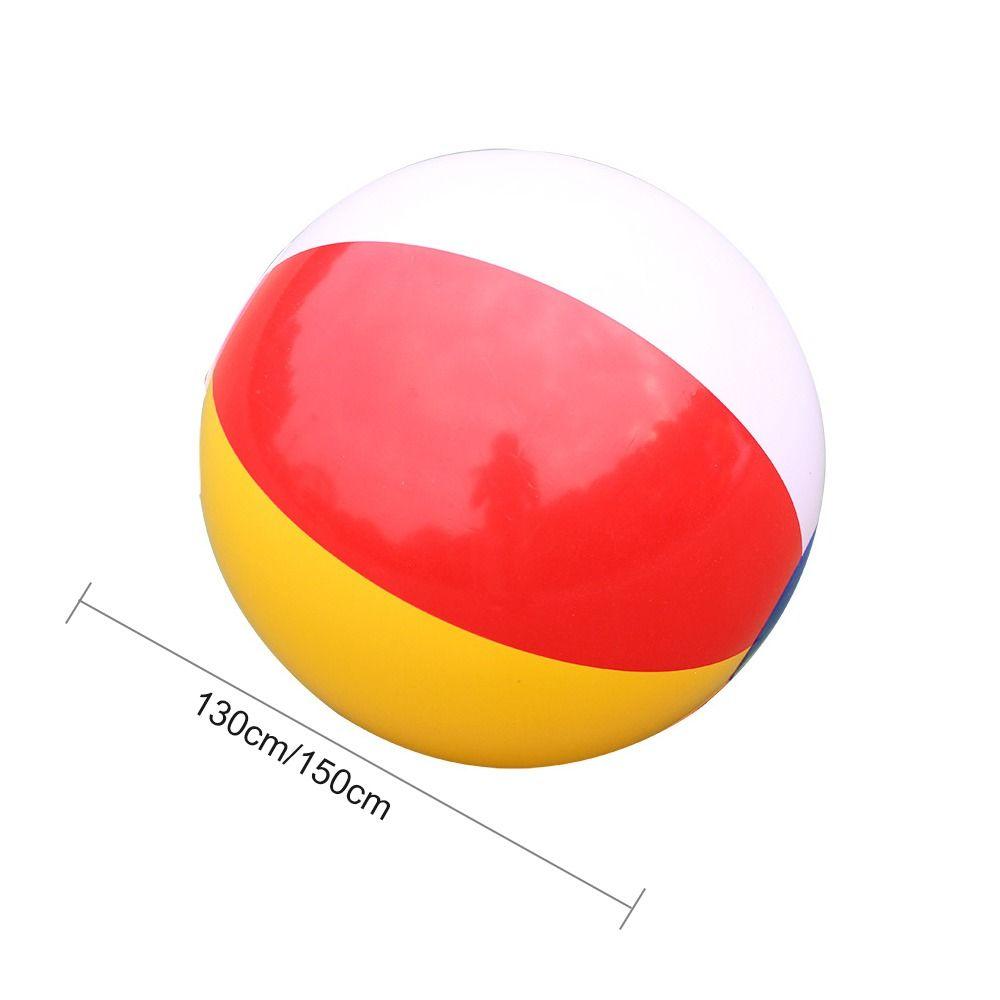 PVC Beach Ball 130/150cm Lawn Toy Funny Swimming Pool Balloon  School Party