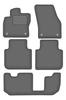 Velour Graphite Car Mats For: Volkswagen Tiguan Allspace 7-seater (2017-)