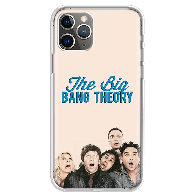 The Big Bang Theory Pattern Phone Case For iPhone 17 Air 11 13 Mini 14 15 Plus 16 12 Pro Max 16E SE 7 8 Pattern Soft TPU Back Co