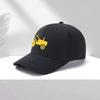 Yellow Tractor Graphic Polyester Baseball Cap Adjustable Unisex Outdoor Casual Farm Hat