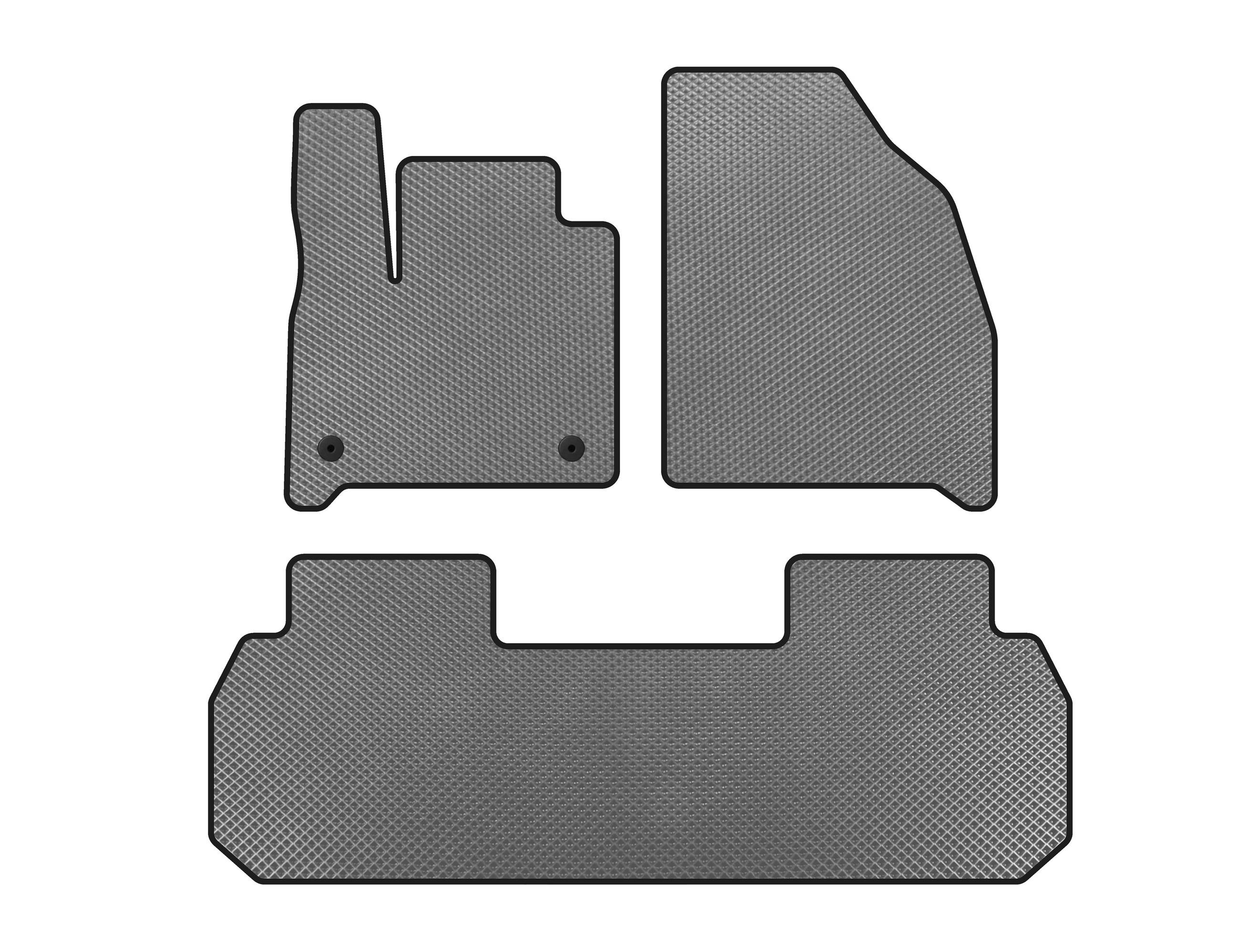 

EVA mats (2 rows, Gray) for Chevrolet Traverse 2017- гг