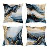 Colorful Fluid Art Pillowcasebedroom Living Room Sofa Home Decor Polyester Cushion Cover With Zipper