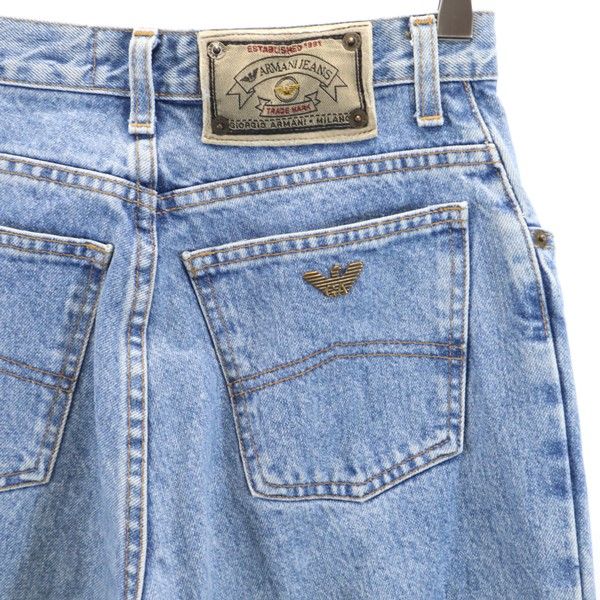 Armani Jeans İtalya'da Üretildi Daralan kesim denim pantolon w28 kot Kadın Kullanılmış