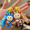 Cartoon Sheep Keychain Pendant Cute Doll Backpack Car Key Chain Ring Gift