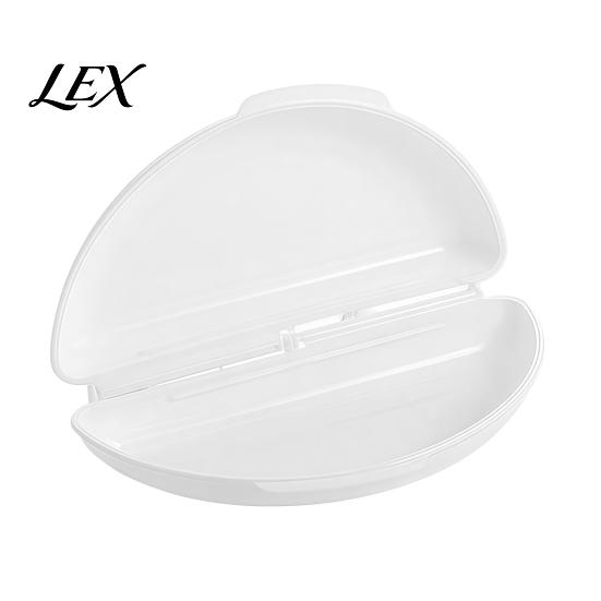 Egg Steamer Box Microwave Poacher with Lid, Nonstick 2-Cavity Cooker Portable Steamer, Dishwasher Safe Poaching Maker, Kitchen Breakfast Gadget Maker
