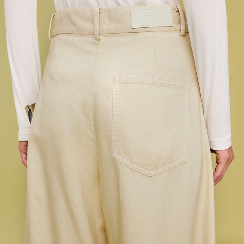 LESS 2024 Spring Casual Loose Denim Jeans 2O3E11130