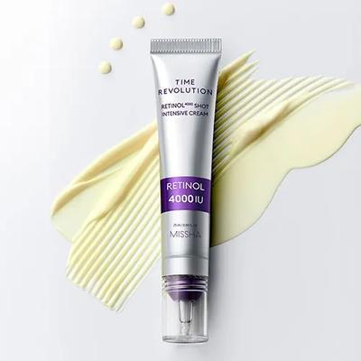 [MISSHA] Time Revolution Retinol 4000 Shot Intensyvus kremas 25ml