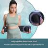 Wonder Care Polyester, Umbilical Black Hernia Belt Pain Relief Support Brace With 1 Removable Compression Pad For Men & Women (Xxl)