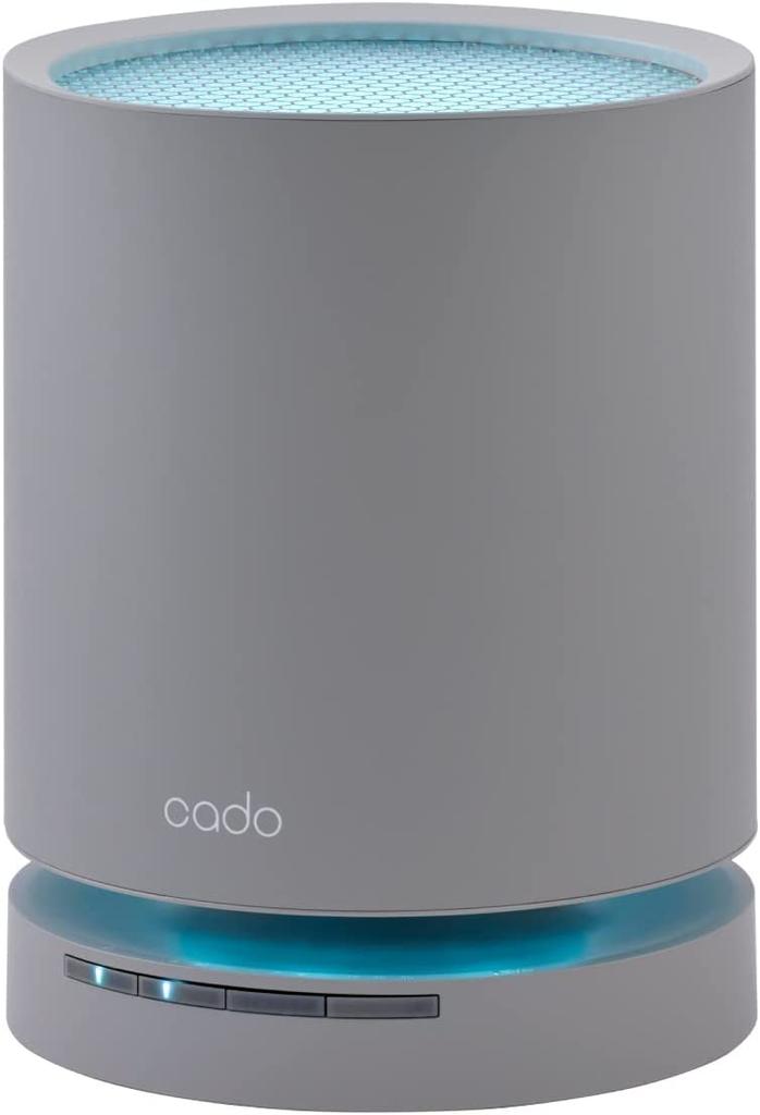 Store Cado LEAF 130 Air Purifier 2 Year Warranty Disinfecting Deodorizing Compact Interior Bedroom [Official Exclusive] (Cool Gray)