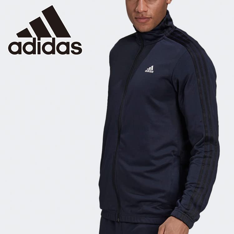 adidas Double Knit Tracksuit Jacket and Pants Size M KOF42 Legend Ink Set, (167-173cm),