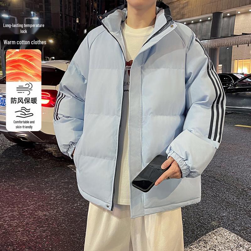 

VUUG Men s Winter Warm Hooded Puffer Jacket M