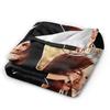 Daryl Dixon Bootleg Vintage  The Walking Dead Flannel Blankets Winter  Super Soft Bedding Throws for Boy Girl Bedspread Sofa Bed
