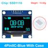 TZT 1,3 Zoll OLED-Modul SPI/IIC I2C Kommunikation weiß/blau Farbe 128X64 1,3 Zoll OLED LCD LED Display-Modul 1,3" OLED-Modul