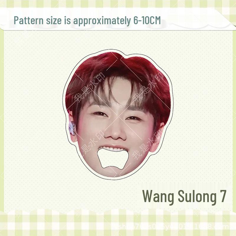 Wang Sulong Akryl Konsertstil Rolig Stor Mun Magnetisk Flasköppnare Magnet