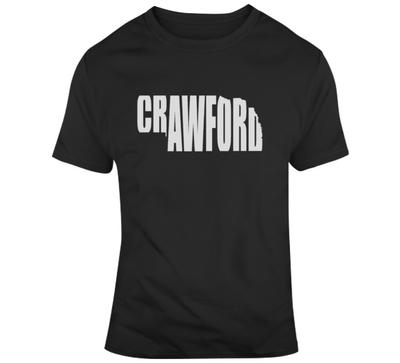 Terence Bud Crawford Omaha State Silhouette Boxing Fan V2 T Shirt