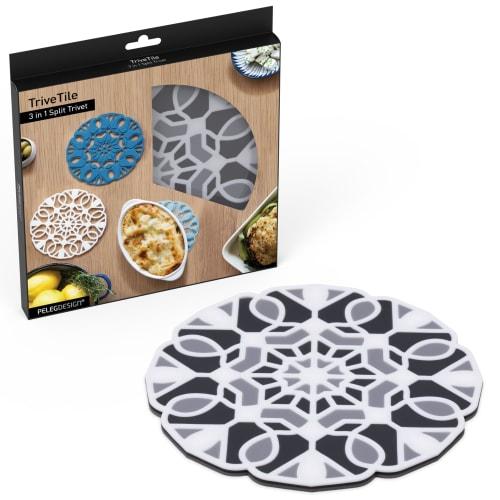 Peleg Design Split Trivet Black Trivet Set of 3