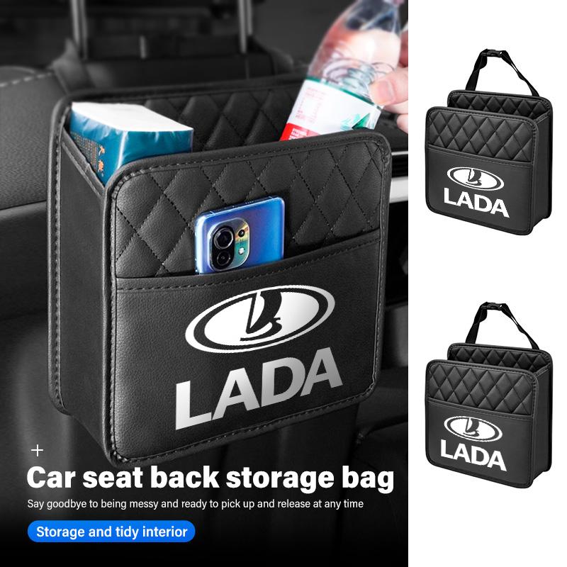 Car Backseat Storage Bag Large Capacity Pocket Hanger Collector For Lada Xray Granta Largus Kalina Largus Priora Samara 2110