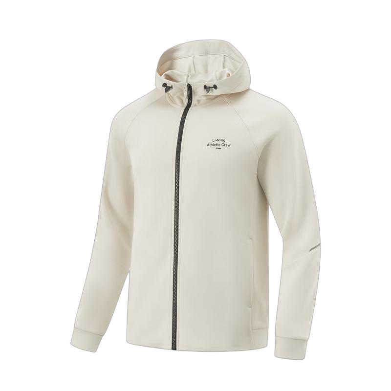 

Li-Ning Men s Reflective Open-Front Hooded Sweatshirt AWDV801 2XL
