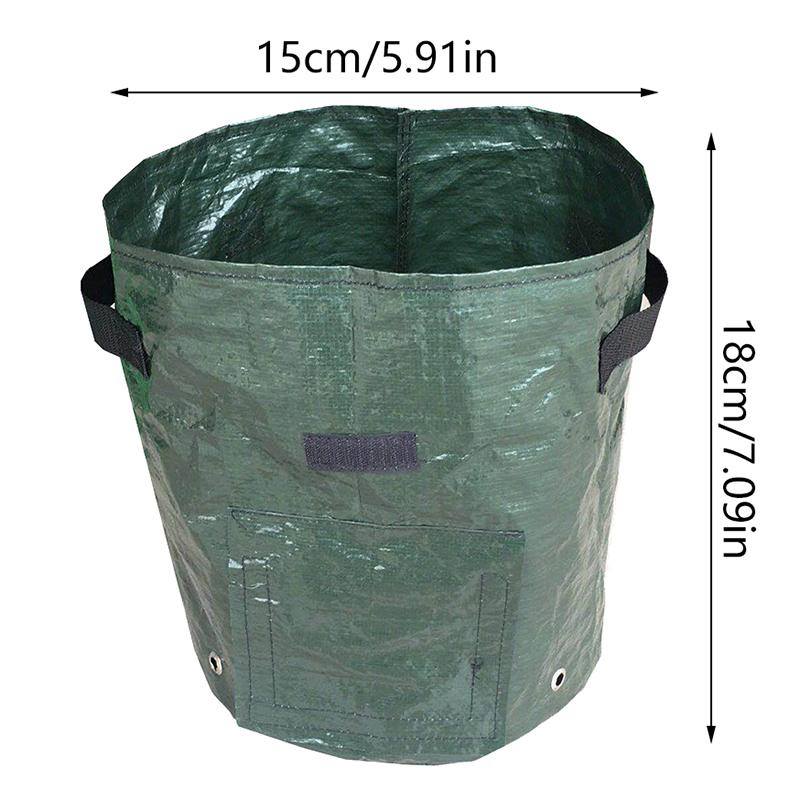 Vegetable Growing Bag Pe Growing Container Bag Balcony Yard Garden Potato Growing Bag