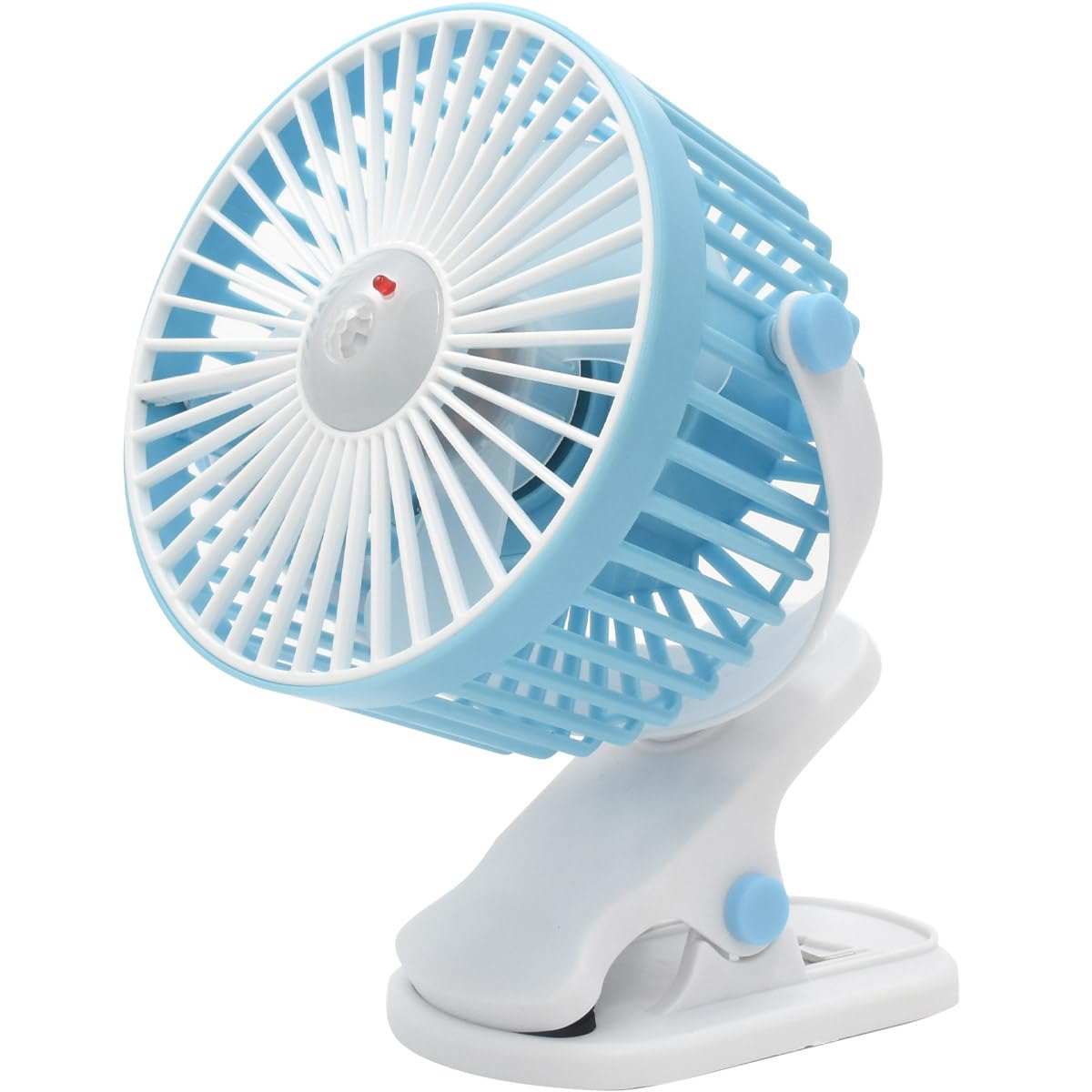 

USB Fan Clip Stand 2WAY Tabletop Fan with Motion Sensor Rechargeable 3 Levels Air Flow 360 Degree Rotation Camping Changing Room Car Interior [PLATA] синий