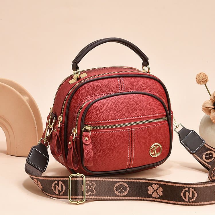 Women's fashion hand-to-hand round bag one-shoulder crossbody bag