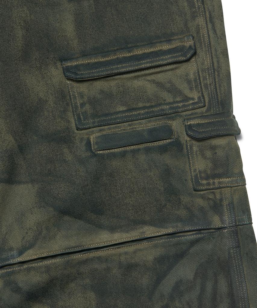 Nomaenyueol Painted Cargo Pants - Khaki