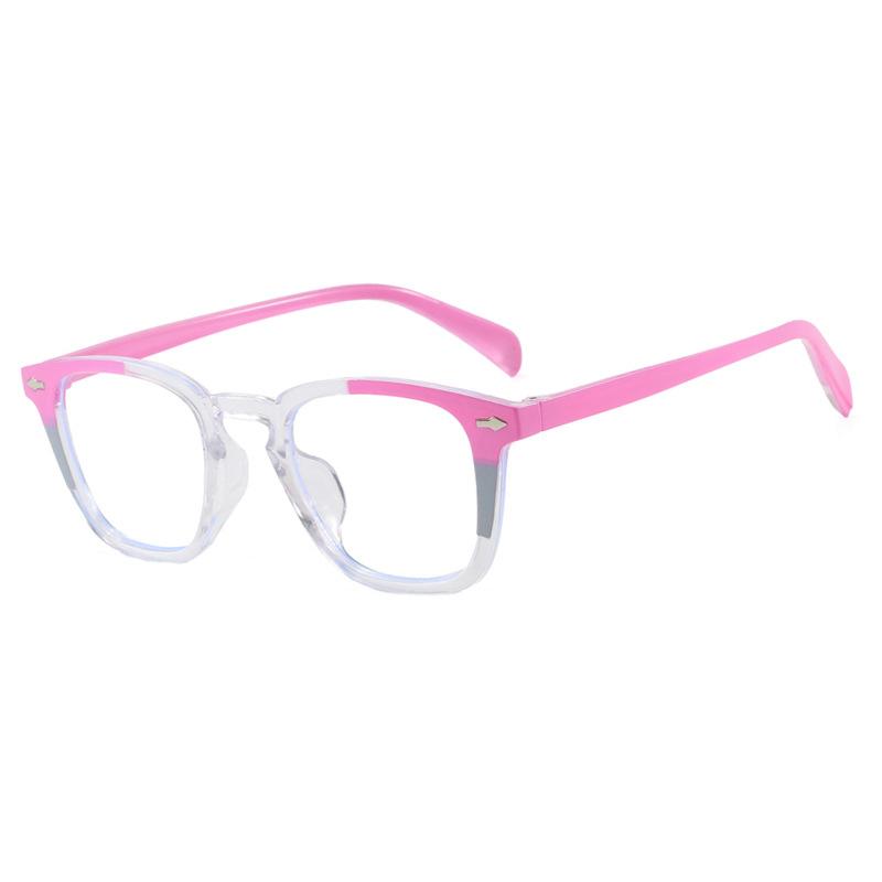 New Black Square Computer Glasses Frame Women Men Anti Blue Light Rectangle Eyewear Blocking Optical Spectacle Eyeglasses