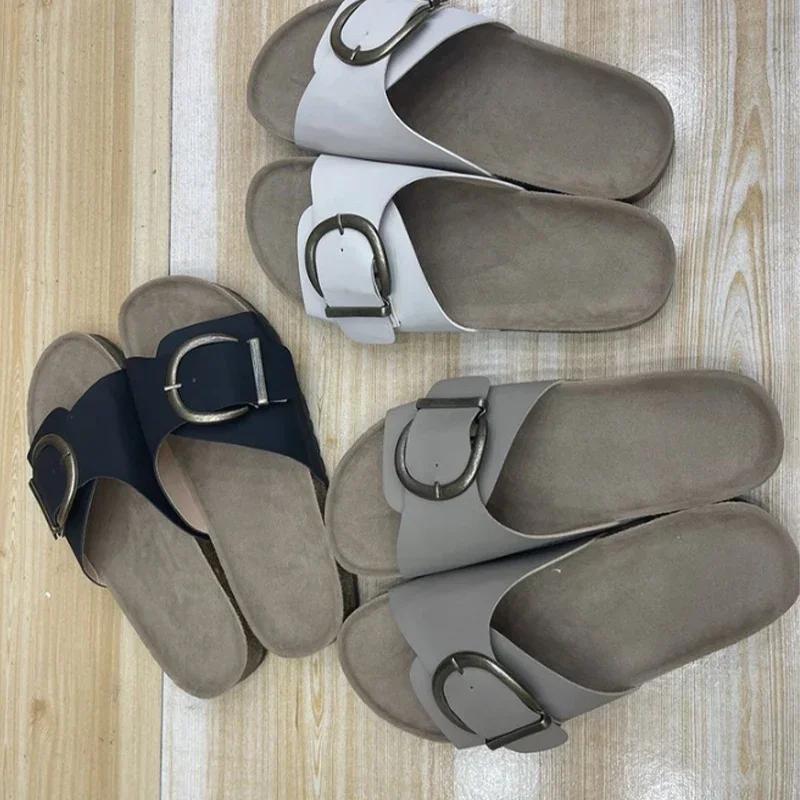 Flats Slippers Women Summer Casual Shoes Fashion New Flip Flops Sandals 2024 Walking Beach Slides Dress Cozy Classic Women Shoes