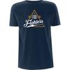 Blaues Foo Fighters Dreieck Unisex T-Shirt