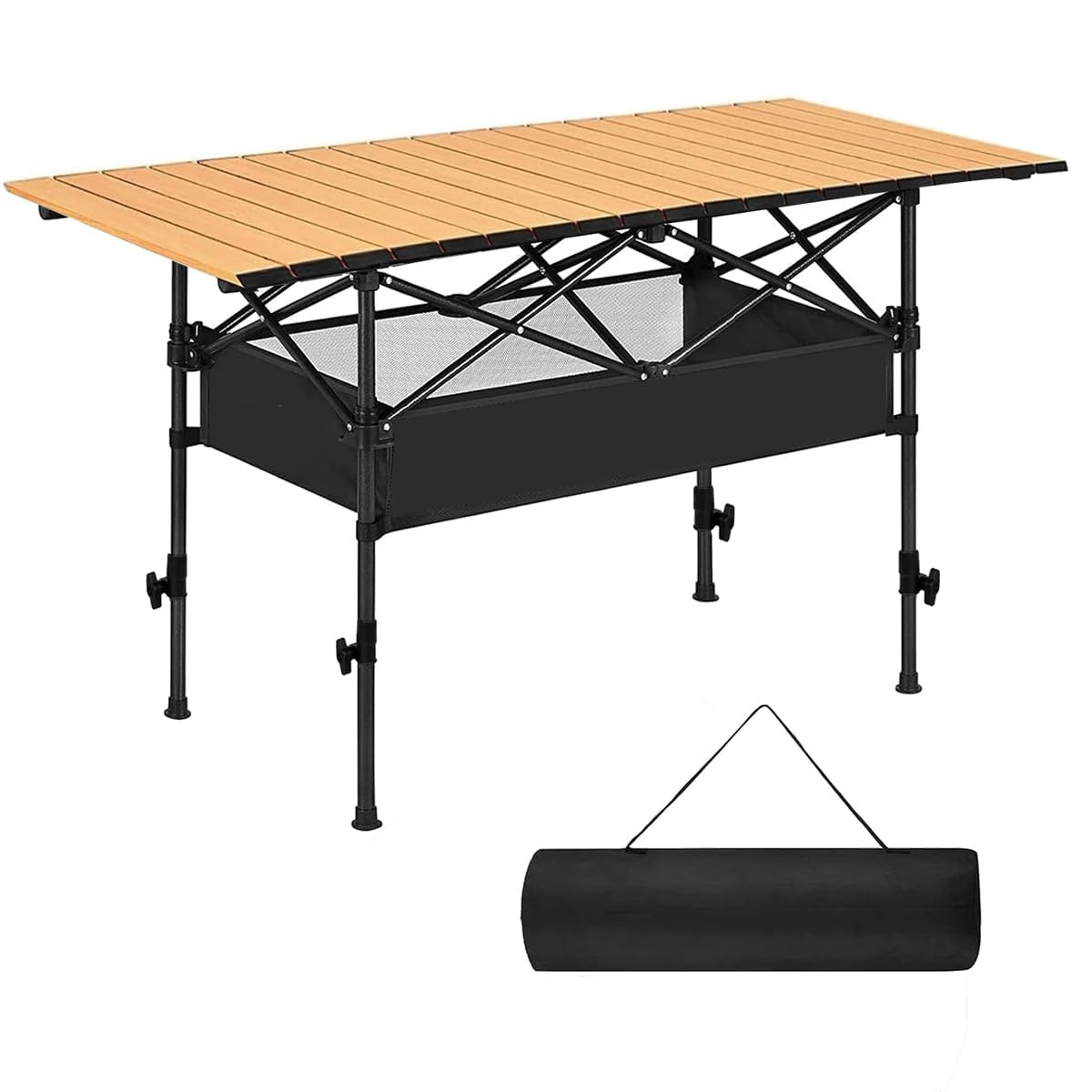 

HEEOREV Outdoor Folding Camping Adjustable Wood Ideal for and other outdoor easy and Ideal for disaster outdoor indoor and outdoor and Lightweight and