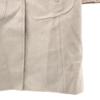 Nina Ricci Wool Blend Stainless Collar Coat 36 Light Gray Long Women Used