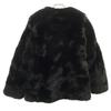 Gap Fake Fur Coat XXS Black Women Used