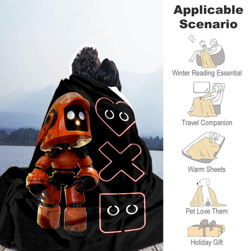 Love Death Robots Blanket, High quality Comfortable for All Seasons, Home Decor, Warmth and Comfort