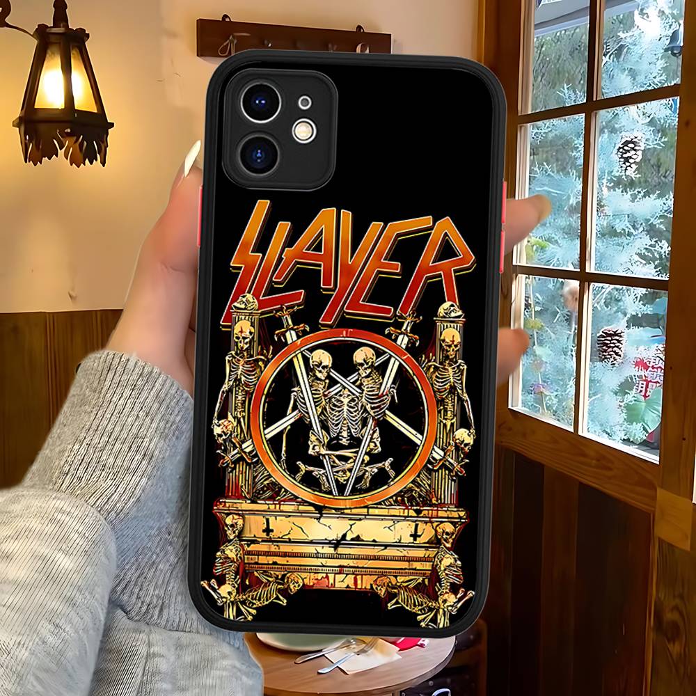 

S-Slayers Band Phone Case For IPhone 16e 16 15 14 13 12 11 Pro Max X XS MAX Plus Spuerstar Matte Cover iphone 16