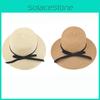 The Perfect Summer Accessory Fashion Straw Hat With Wide Brim And Adjustable Size