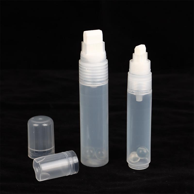 Hot! Refillable Ink Plastic Empty Pen Rod Repeatable Reusable Tube For Graffiti Pens Liquid Chalk Marker Paint Pen Accessories