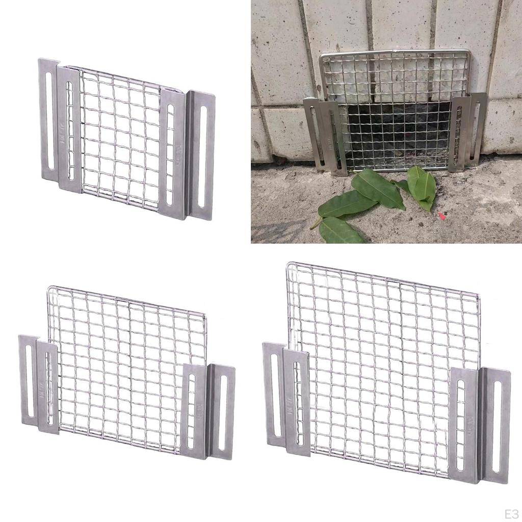 Cleaning Tool for Square Drain Cover in Stainless Steel