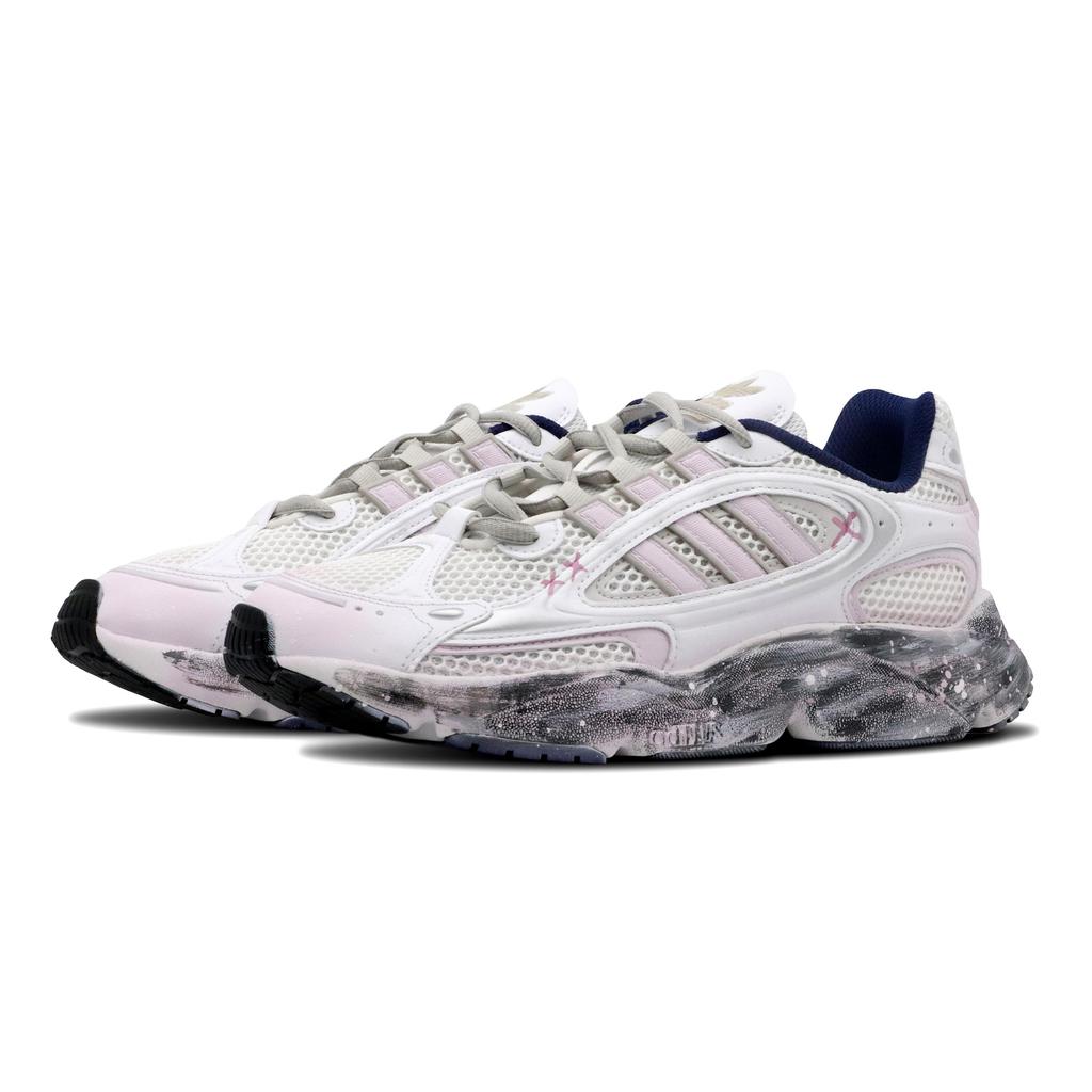 adidas Originals Ozmillen Cushioning Slip Resistant Abrasion Resistant Low Top Running Shoes Unisex Concrete Gray IF3447(Team269-)