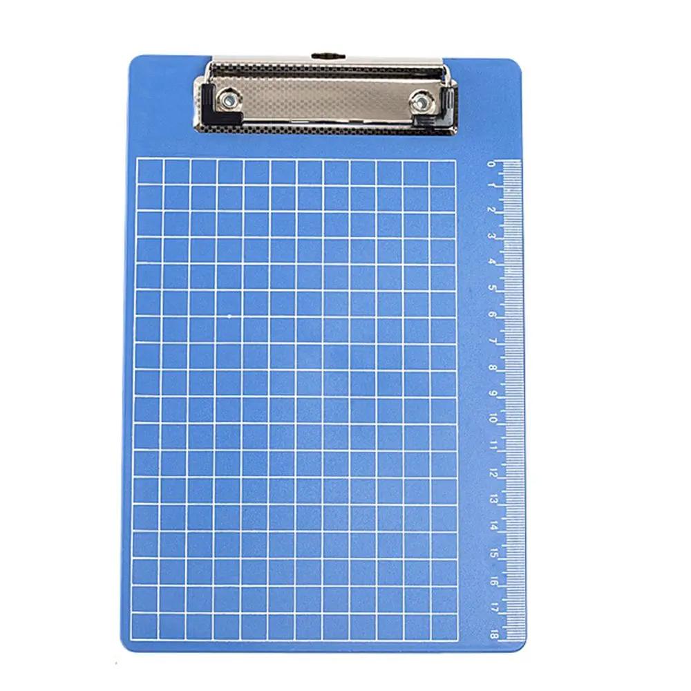 Clipboards A5 Plastic Paper Holder Folder A5 File Paper Clip Writing Board Document Clipboard Scale Kit