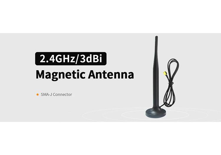 WiFi Antenna 2.4GHz for Internet Communication Mounted Magnet Aerial Router 3 Meters