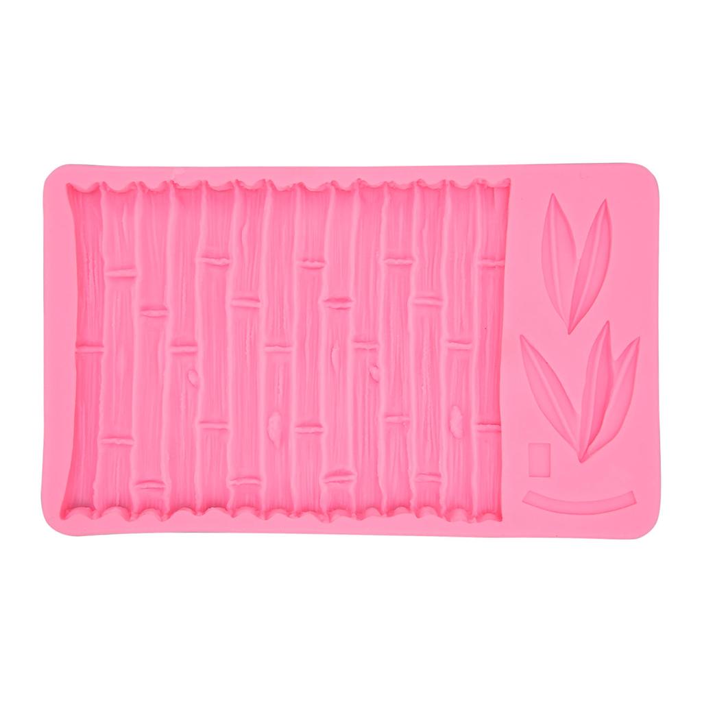 Chinese Style Bamboo Leaf Silicone Mold Bamboo Pattern Baking Mould for DIY Cake Fondant Chocolate