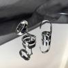 Armor-Knuckle-Joint Ring Double-Loop Activity Ring Halloween Cosplay Costume