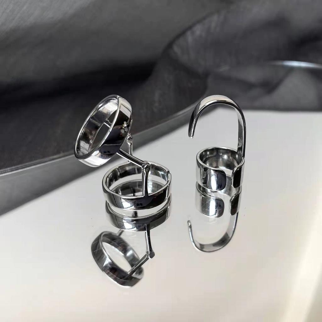 Armor-Knuckle-Joint Ring Double-Loop Activity Ring Halloween Cosplay Costume