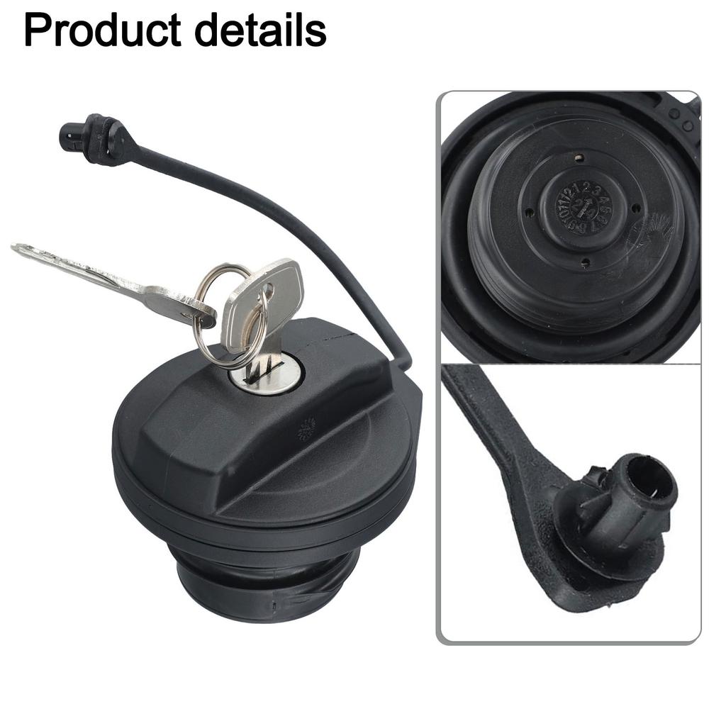 For Land Rover For Defender Fuel Filler Cap with Keys Sturdy Design for Easy Replacement and Secure Locking Mechanism