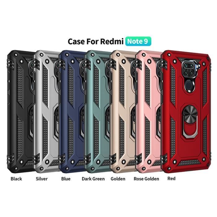 Case - Xiaomi - Redmi Note 9 - Silicone - Ultra-thin - 360 Degree Stand