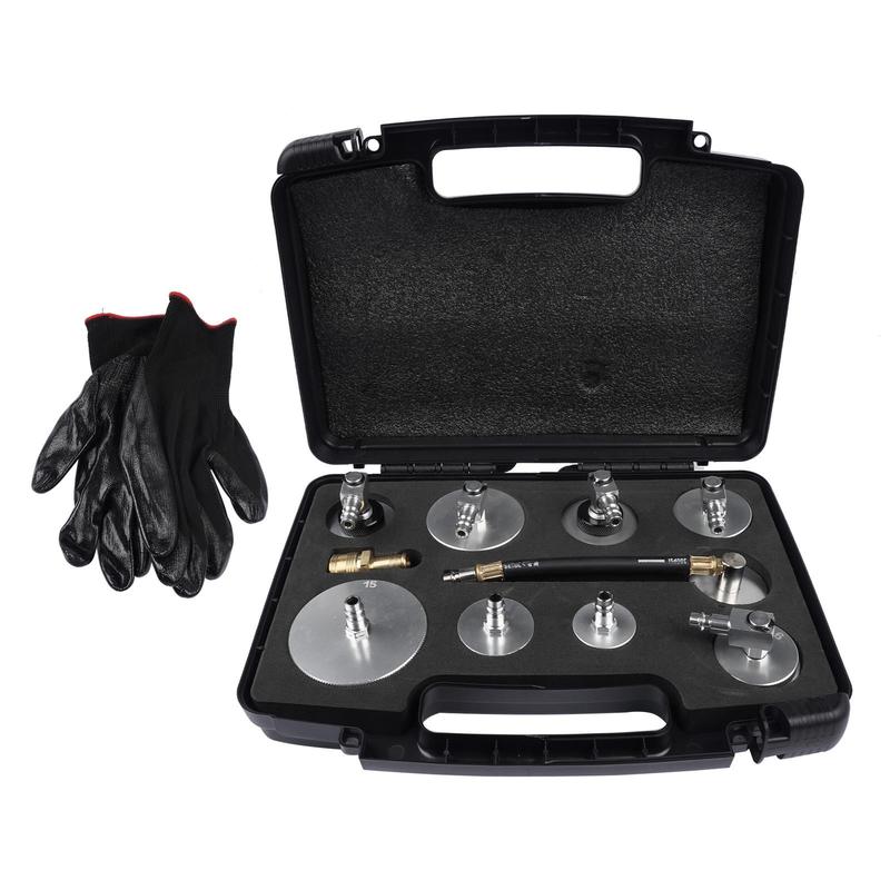 AP03 10Piece Master Cylinder Adapter Set For Car Brake Fluid Bleeder Filling Adapter Kit